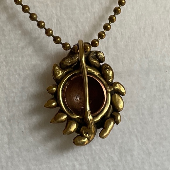 Brass & Copper Artisan Necklace - Picture 3 of 6